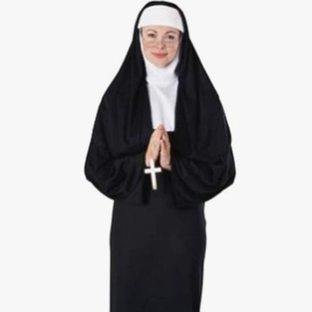 Halloween Concepts Women's Nun Costume (One Size)